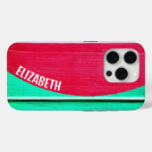 Coques Case-Mate iPhone Planches d'été personnalisées (Verso (horizontal))