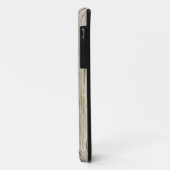 Coques Case-Mate iPhone Planches en bois rustique avec chic Monogram Otter (Dos/Gauche)