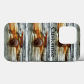 Coques Case-Mate iPhone planches gris bois flotté Thunder_Cove (Verso (horizontal))