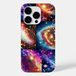 Coque Pour iPhone 14 Pro Planète cosmique violet planète extérieure planète