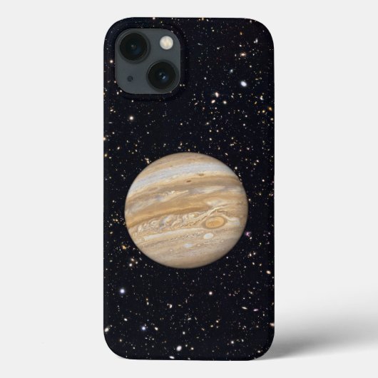 Coques Case-Mate iPhone Planète Jupiter Ciel Étoilé (Verso)