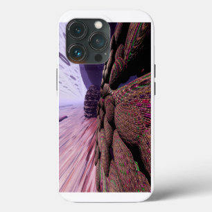 Case-Mate iPhone Case Planète Mars. Murs surréaliste Futuriste Fractage
