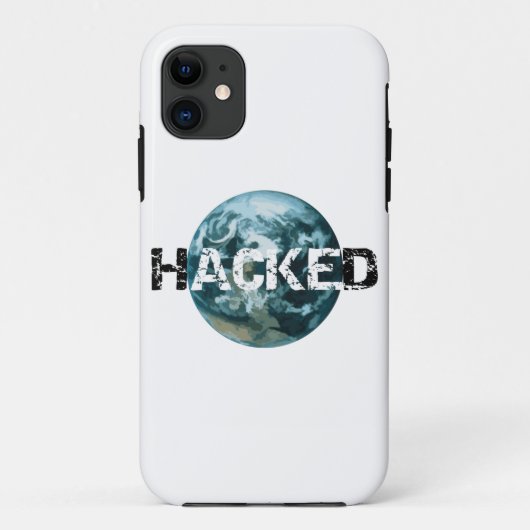 Coques Case-Mate iPhone planète Terre piratée (Dos)