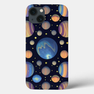 Case-Mate iPhone Case Planètes colorées et étoiles dans l'espace extra-a