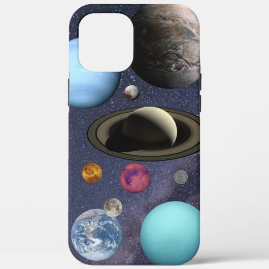 Coques Case-Mate iPhone Planètes du système solaire (Verso)