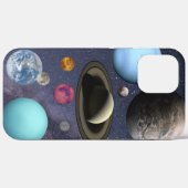 Coques Case-Mate iPhone Planètes du système solaire (Verso (horizontal))
