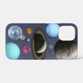 Coques Case-Mate iPhone Planètes du système solaire (Verso (horizontal))