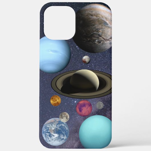 Coques Case-Mate iPhone Planètes du système solaire (Verso)