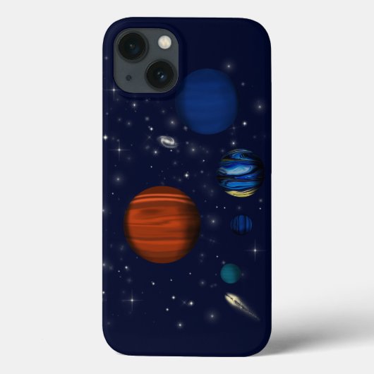 Coques Case-Mate iPhone Planètes et galaxies dans l'espace (Verso)