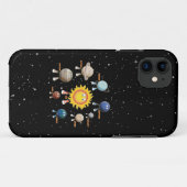 Coques Case-Mate iPhone Planètes et système solaire (Dos (Horizontal))