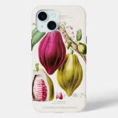 Coques Case-Mate iPhone plant antique flower (Verso)