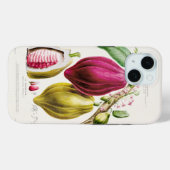 Coques Case-Mate iPhone plant antique flower (Verso (horizontal))