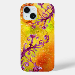 COQUE POUR iPhone 15 PLANTE BOUTEILLE / ÉPAULES MAGIQUES EN JAUNE ÉPARG