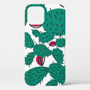 Case-Mate iPhone Case Plante Cactus, motif vintage vert sans couture.
