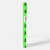 Coques Case-Mate iPhone Plante Cactus sur vert clair (Verso / Droite)