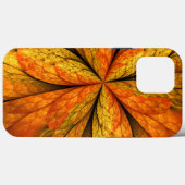 Coques Case-Mate iPhone Plante d'automne, Abstrait moderne Fractal Art Lea (Verso (horizontal))