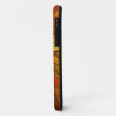 Coques Case-Mate iPhone Plante d'automne, Abstrait moderne Fractal Art Lea (Dos/Gauche)