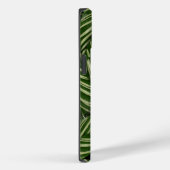 Coques Case-Mate iPhone Plante de feuille tropicale moderne Imprimer Monog (Verso / Droite)