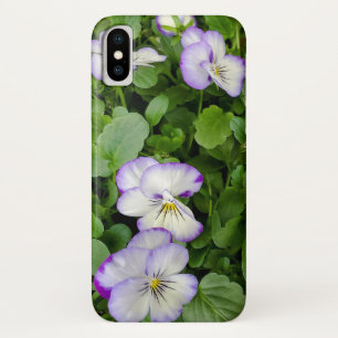 Case-Mate iPhone Case plante de pansement violet et blanc