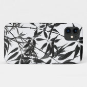 Coques Case-Mate iPhone Plante en bambou noir et blanc (Dos (Horizontal))