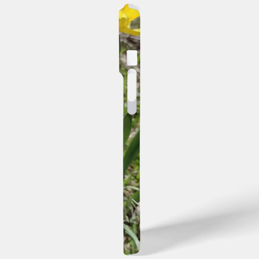 Coques Case-Mate iPhone Plante jonquille jaune (Verso / Gauche)