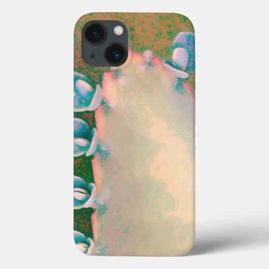 Coques Case-Mate iPhone Plante Kalanchoe Abstrait (Verso)