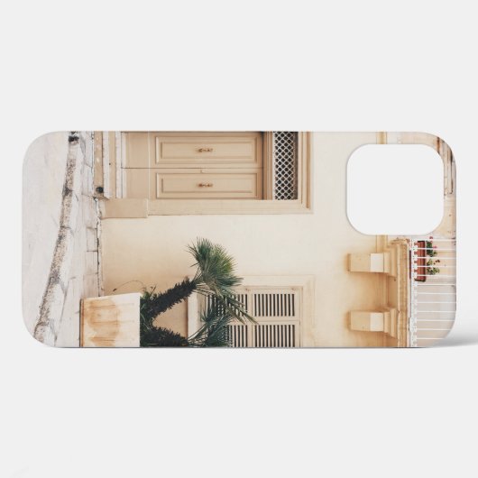 Coques Case-Mate iPhone Plante Potter près de maison en béton (Verso (horizontal))