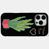 Coques Case-Mate iPhone Plante snake, pixel art (Verso (horizontal))