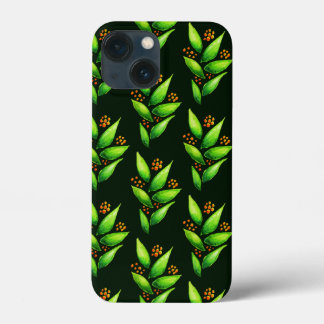 Case-Mate iPhone Case Plante vert avec Motif d'aquarelle Berries