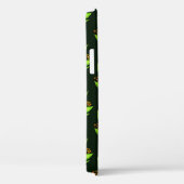 Coques Case-Mate iPhone Plante vert avec Motif d'aquarelle Berries (Verso / Droite)