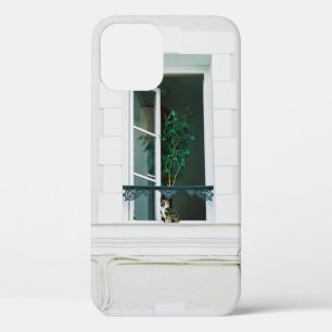 Case-Mate iPhone CASE PLANTE VERT SUR FENÊTRE BLANCHE