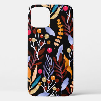 Case-Mate iPhone Case Plantes décoratifs, herbes, baies et feuilles. Abs