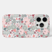 Coques Case-Mate iPhone Plantes du désert Cactus Pink Mint Succulents (Verso (horizontal))