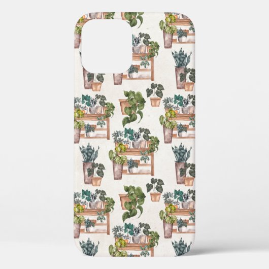 Coques Case-Mate iPhone Plantes pointillés (Verso)