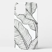 Coques Case-Mate iPhone Plantes tropicaux et fleurs motif sans couture. Ju (Verso)