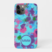 Coques Case-Mate iPhone Plaque Abstraite de sirène (Dos)