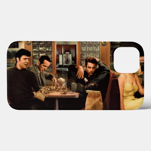 Coques Case-Mate iPhone Plaque bleue (Verso (horizontal))