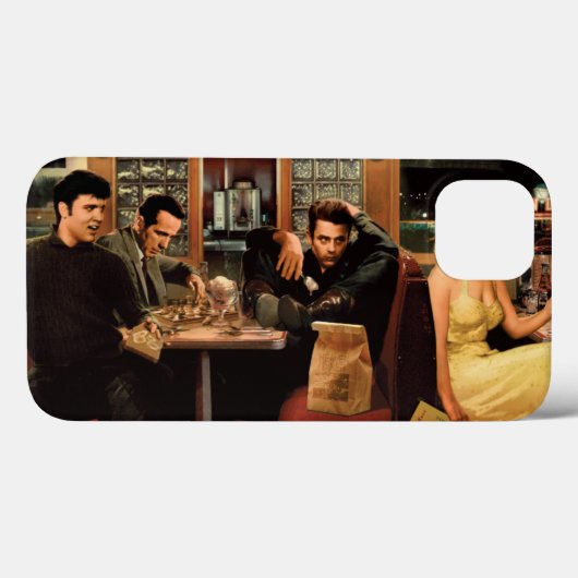 Coques Case-Mate iPhone Plaque bleue (Verso (horizontal))