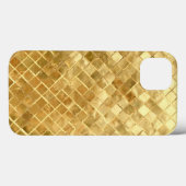 Coques Case-Mate iPhone Plaque de contrôle en or (Verso (horizontal))