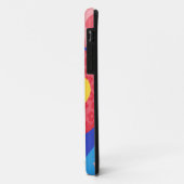 Coques Case-Mate iPhone Plaque de fleurs de citron (Dos/Gauche)