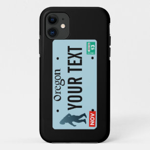 Coques Pour iPhone Plaque de licence Oregon Sasquatch
