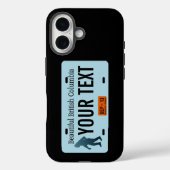 Coques Case-Mate iPhone Plaque de licence Sasquatch de la Colombie-Britann (Verso)