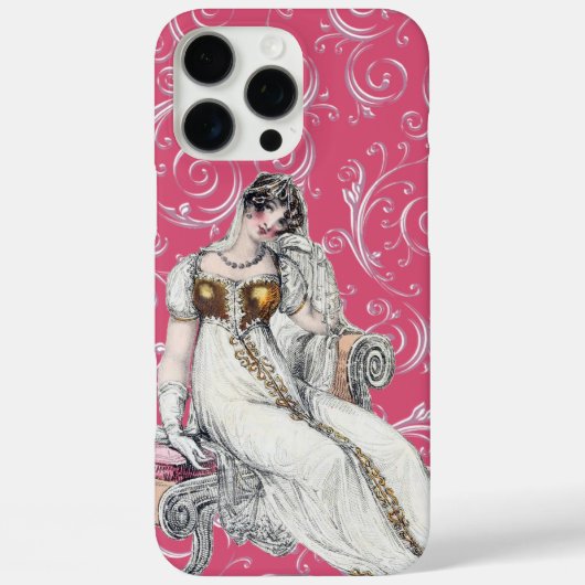 Coques Case-Mate iPhone Plaque de mode vintage (Verso)