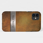 Coques Case-Mate iPhone Plaque de nom de la barre d'acier (Dos (Horizontal))