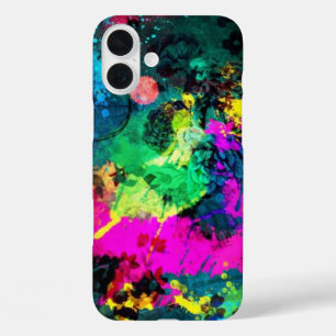 Coques iPhone 16 Plus plaque de peinture colorée