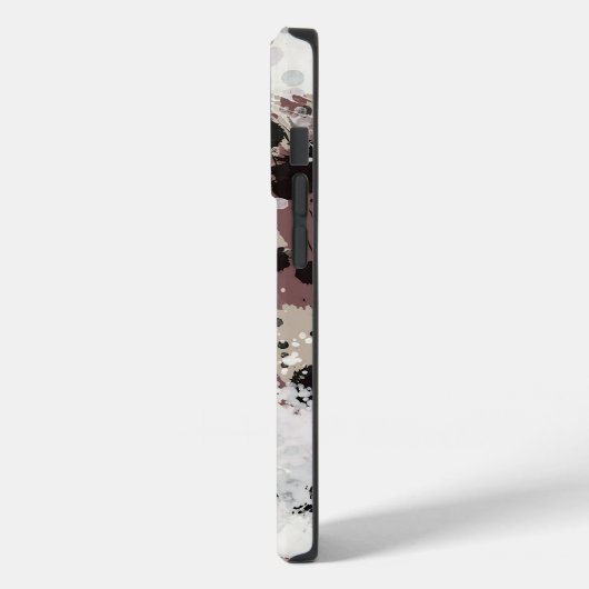 Coques Case-Mate iPhone Plaque de peinture moderne personnalisée (Verso / Gauche)