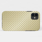 Coques Case-Mate iPhone Plaque diamant d'or (Dos (Horizontal))