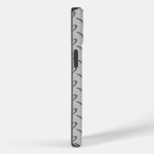 Coques Case-Mate iPhone Plaque diamant en acier Chrome (Verso / Droite)