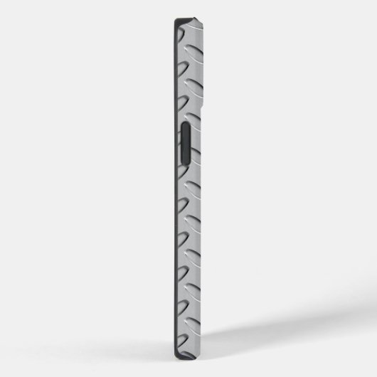 Coques Case-Mate iPhone Plaque diamant en acier Chrome (Verso / Droite)