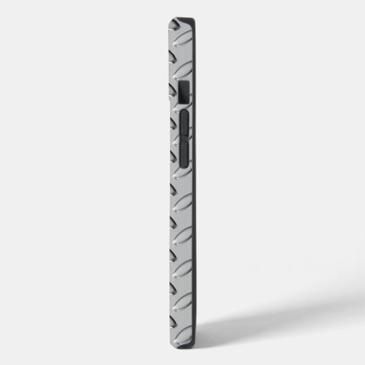 Coques Case-Mate iPhone Plaque diamant en acier Chrome (Verso / Gauche)